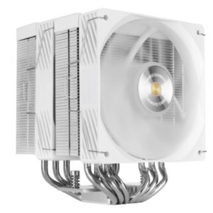 Mars Gamin ÷ Ventilador con disipador de CPU mars gaming mcpux26prow tdp 350w doble torre pwm… blanco