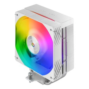 Mars Gamin ÷ Ventilador con disipador de CPU mars gaming mcpux4argb blanco