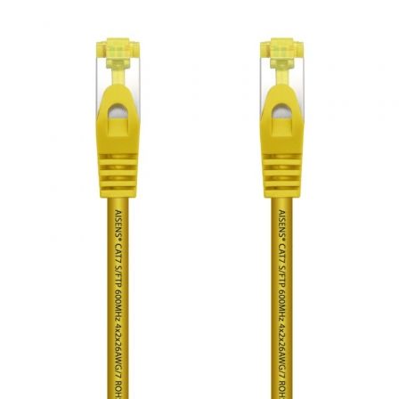 Cable de Red RJ45 SFTP Aisens A146-0473 Cat.7/ 50cm/ Amarillo