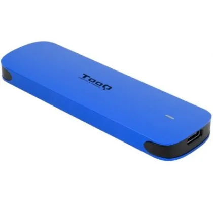 Caja Externa para Disco M.2 NVME TooQ TQE-2201BL/ USB 3.1 Gen1/ Sin tornillos