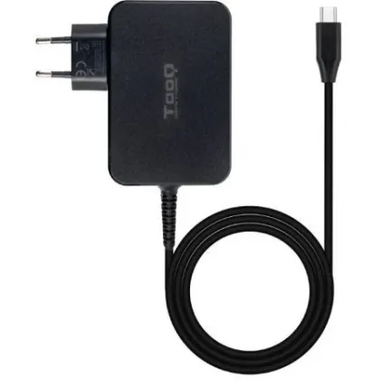 Cargador de GaN TooQ TQLC-USBCGAN100PD USB Tipo-C/ 100W/ Automático/ Voltaje 5-20V