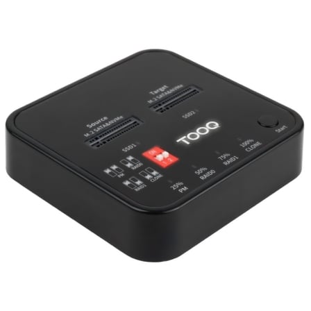 Docking Station para SSD M2 SATA/NVMe TooQ TQDS-201B