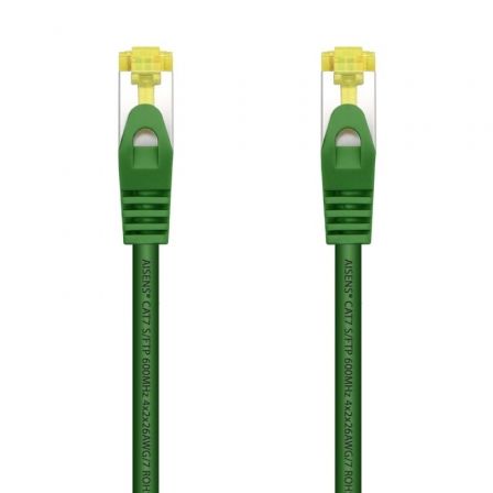 Cable de Red RJ45 SFTP Aisens A146-0482 Cat.7/ 1m/ Verde