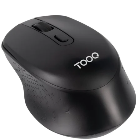 Ratón Inalámbrico TooQ TQMW-1101-B/ Hasta 1600 Dpi
