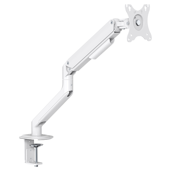 TOOQ SOPORTE MESA PANT. GIRA INCLI 1 BRAZO 17-32 BLANCO
