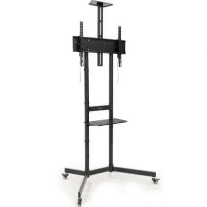 Soporte de Suelo Inclinable con Ruedas TooQ Nefertiti FS1151M-B para Tv de 37-70"/ hasta 70kg