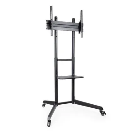 Soporte de Suelo Inclinable con Ruedas TooQ FS1170M-B para Tv de 37-70"/ hasta 50kg