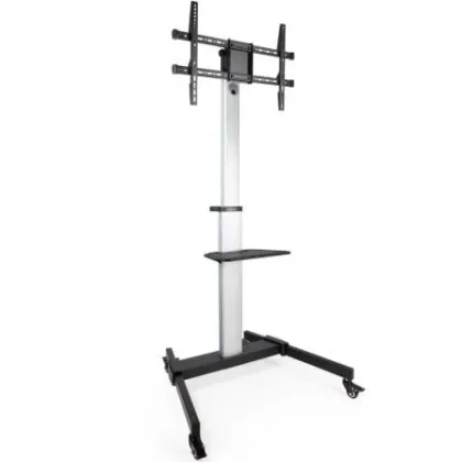 Soporte de Suelo Inclinable/ Ajustable con Ruedas TooQ FS1886M-B para Tv de 37-86"/ hasta…
