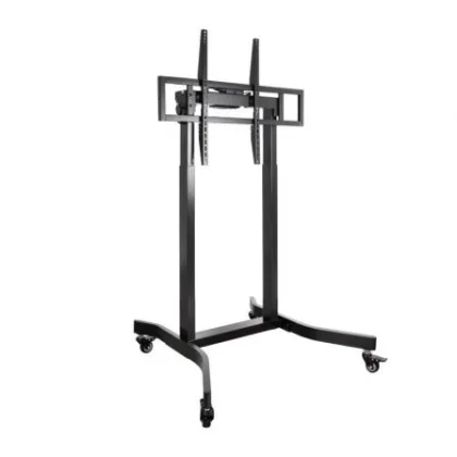 Soporte de Suelo Eléctrico con Ruedas TooQ FSM02-B para Tv 55-100"/ hasta 120kg
