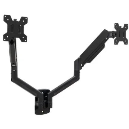 Soporte de Pared para 2 Monitores TooQ LP1434TNR-B/ Giratorio/ Inclinable/ Rotatorio/ hasta…