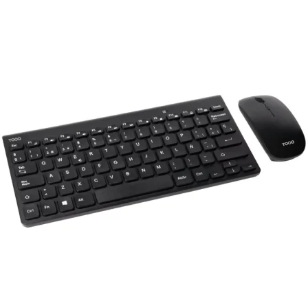 Teclado y Ratón Inalámbricos TooQ TQKMW-3101-B
