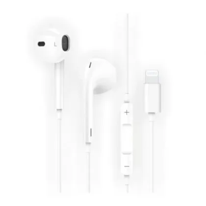 Auriculares Intrauditivos Tech One Tech earTECH Hip TEC1201/ con Micrófono/ Lightning/ Blancos