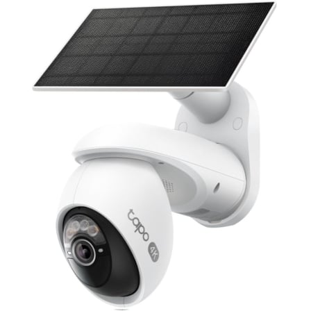 Cámara de Videovigilancia TP-Link Tapo C660 Kit/ Visión Nocturna/ Control desde APP/ Incluye Panel Solar