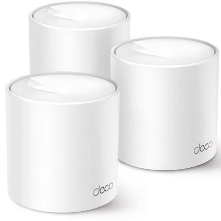 TP-LINK Sistema Mesh Deco X10 1500Mbps/ 2.4GHz 5GHz/ Pack de 3