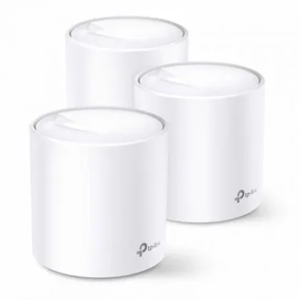 TP-LINK Sistema Mesh Deco X20 1800Mbps/ 2.4GHz 5GHz/ Pack de 3