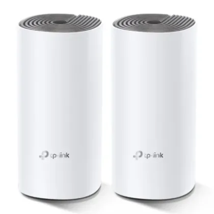 TP-LINK Sistema Mesh Deco E4 1200Mbps/ 2.4GHz 5GHz/ Pack de 2