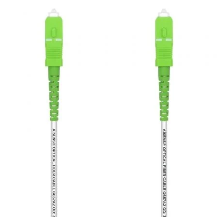Cable de Fibra Óptica G657A2 3.0 Aisens A152-0494/ LSZH/ 2m/ Blanco