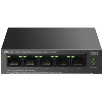 TP-LINK LS105GP 5 Puertos/ RJ-45 10/100/1000 PoE+