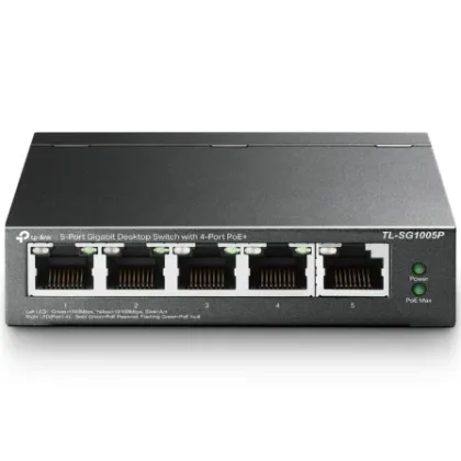 TP-LINK TL-SG1005P V2 5 Puertos/ RJ-45 10/100/1000 POE