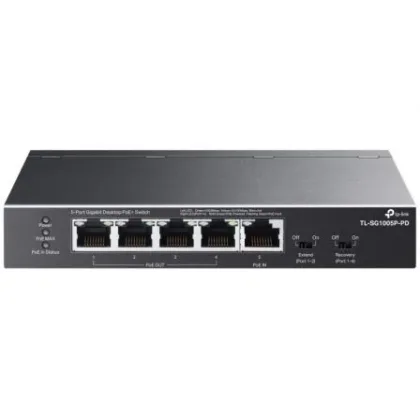 TP-LINK TL-SG1005P-PD 5 Puertos/ RJ-45 1/ 2.5Gbps POE