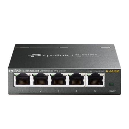 Switch TP-Link Easy Smart TL-SG105E V2 5 Puertos/ RJ-45 10/100/1000