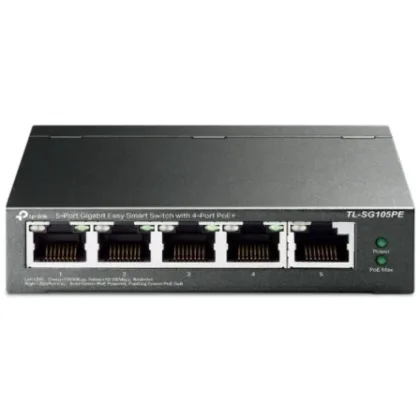 TP-LINK TL-SG105PE 5 Puertos/ RJ-45 10/100/1000 POE