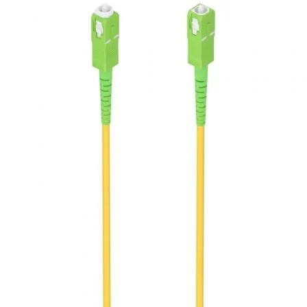 Cable de Fibra Óptica G657A2 3.0 9/125 SMF Aisens A152-0981/ LSZH/ 3m/ Amarillo
