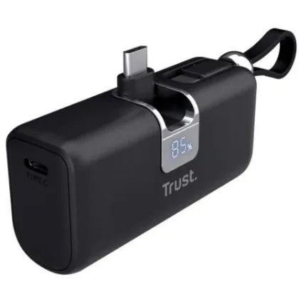Trust Powerbank 5000mAh Pacto 26104/ 18W/ Negra
