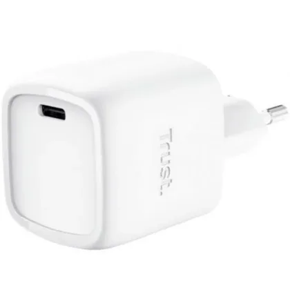 Trust de Pared GaN Maxo 30W/ 1xUSB Tipo-C/ 30W