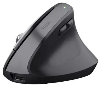 Trust Vertical Inalámbrico Bayo+/ Batería Recargable/ Hasta 2400 Dpi