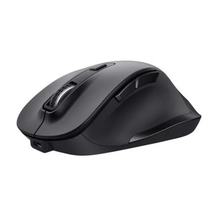 Trust Ergonómico Inalámbrico Fyda Eco/ Batería recargable/ Hasta 2400 Dpi