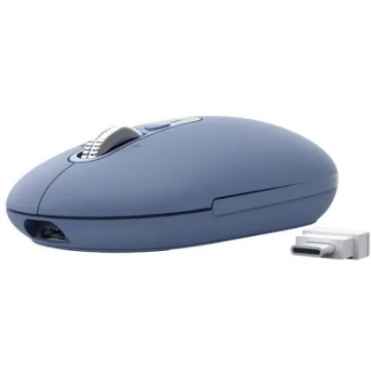 Trust Inalámbrico Seron 26020/ Batería recargable/ Hasta 3200 Dpi Azul