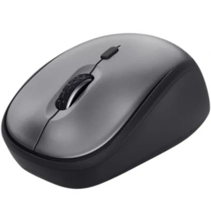 Trust Mini Inalámbrico Yvi+ Silent/ Hasta 1600 Dpi Negro