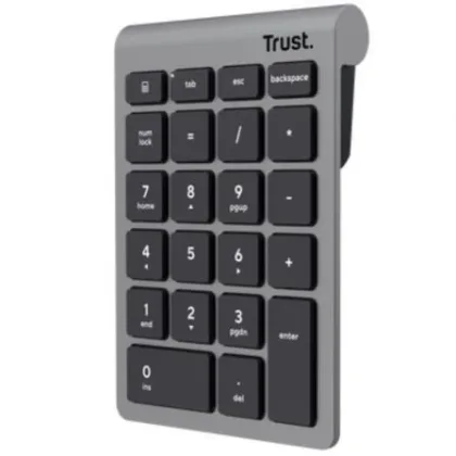 Trust Numérico Inalámbrico Xalas Wireless Plata