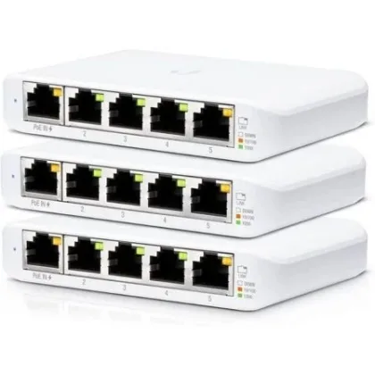 Switch Gestionable Ubiquiti USW-Flex Mini 5 Puertos – RJ45