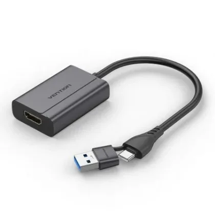 Vention Acyhb/ USB Tipo-C Macho/ USB Macho – HDMI