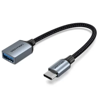 Vention USB 2.0 Tipo-C Ccxhb/ USB Tipo-C Macho - USB Hembra/ 15cm