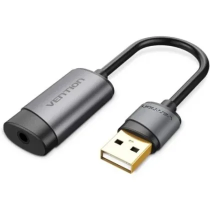 Vention Tarjeta de Sonido Cdjhb/ USB Macho - Jack 3.5 Hembra