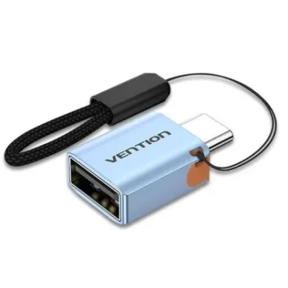 Vention Otg USB 3.1 CUBH0/ USB Tipo-C Macho - USB Hembra Azul