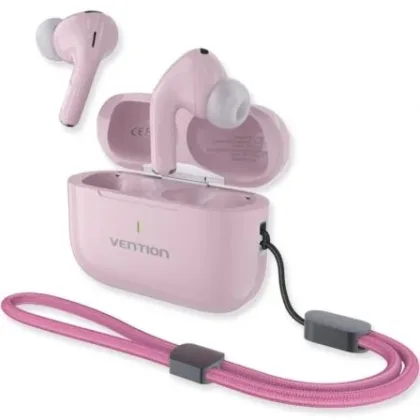 Vention Echo Lite E11 Plus con estuche de carga/ Autonomía 6h/ Rosas – Bluetooth