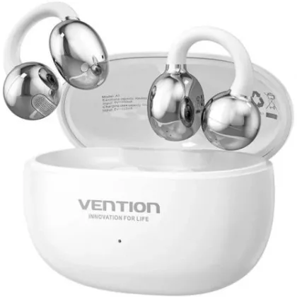 Vention Echo Clip A11 Pro con estuche de carga/ Autonomía 6h/ Blancos – Bluetooth