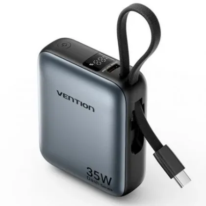 Vention Powerbank 10000mAh FHEH0/ 35W Gris