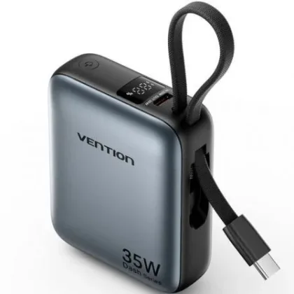 Vention Powerbank 10000mAh FHFH0/ 35W Gris