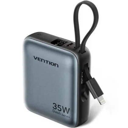 Vention Powerbank 10000mAh FHFN0/ 35W Gris