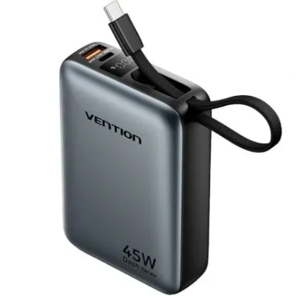 Vention Powerbank 20000mAh FHGH0/ 45W Gris