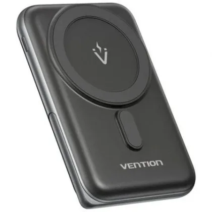 Vention Powerbank 10000mAh FHNB0/ 20W/ Wireless/ Negra