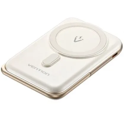 Vention Powerbank 10000mAh FHNW0/ 20W/ Wireless/ Blanca