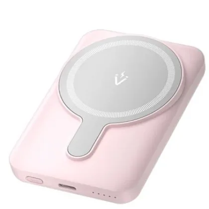 Vention Powerbank 5000mAh FHSP0/ 20W/ Wireless Rosa