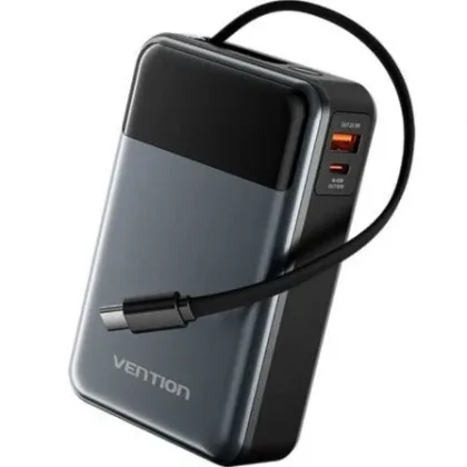 Vention Powerbank 20000mAh FHYB0/ 65W Gris