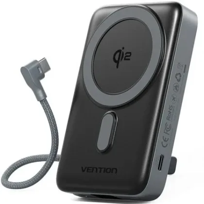 Vention Powerbank 10000mAh FKHH0/ 35W/ Wireless Gris